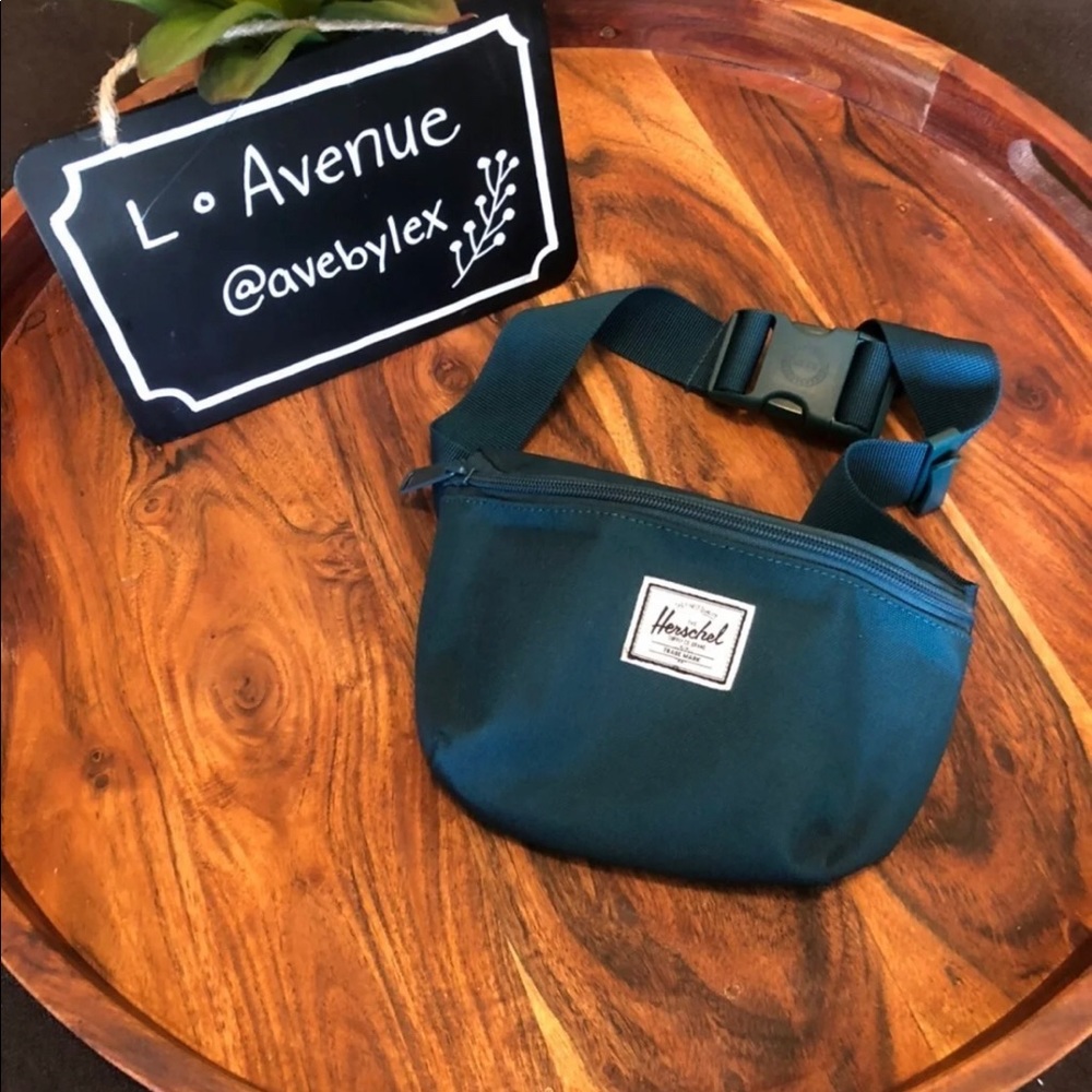 Herschel Teal Fanny Pack